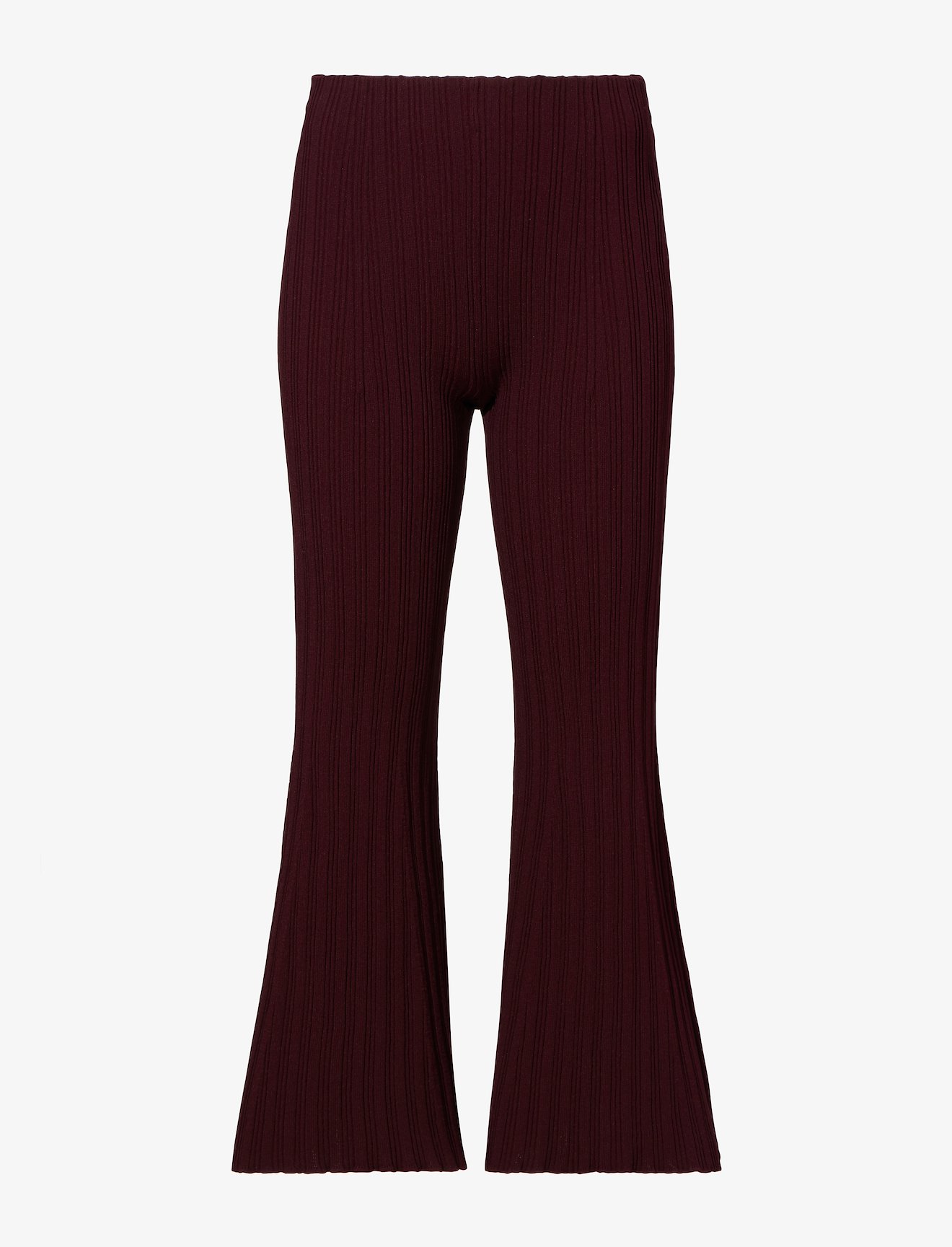 Rib Knit Pants #4