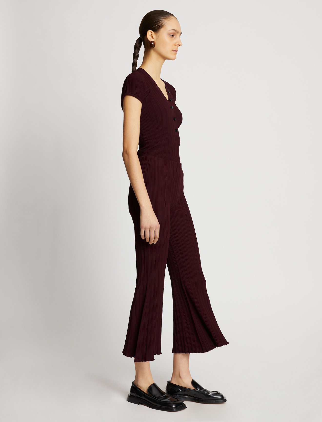 Rib Knit Pants #1