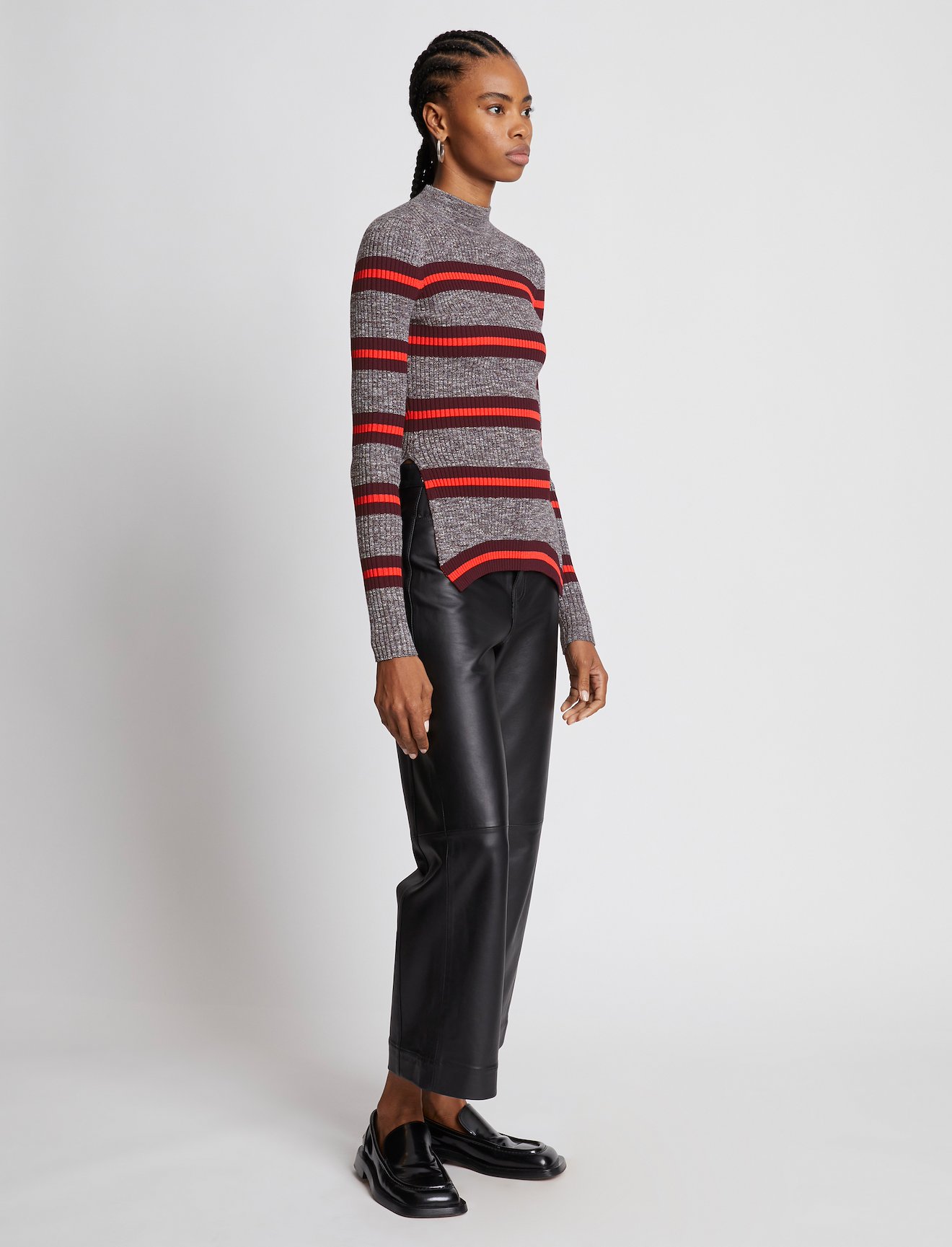 Marled Stripe Sweater #2