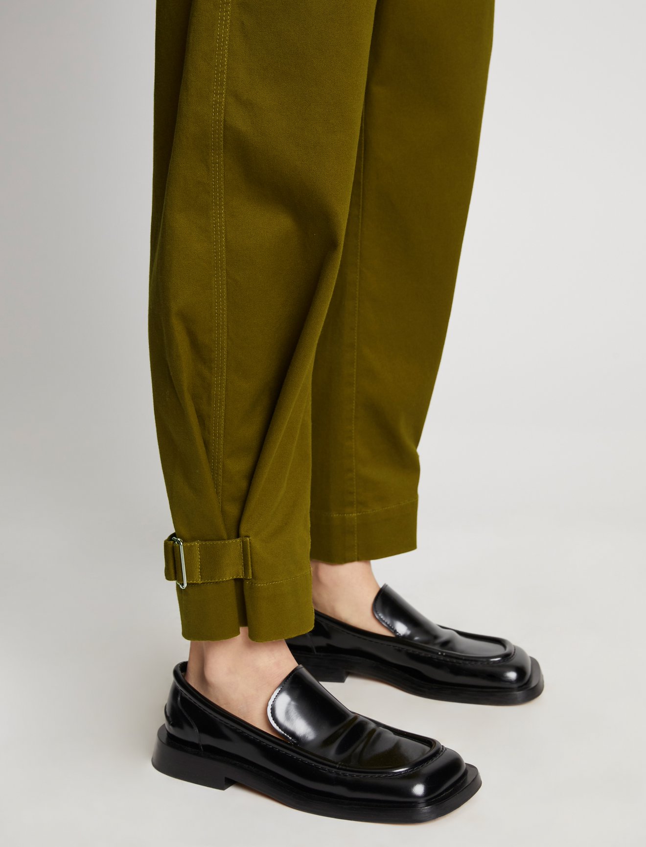 Cotton Twill Tapered Pants #3