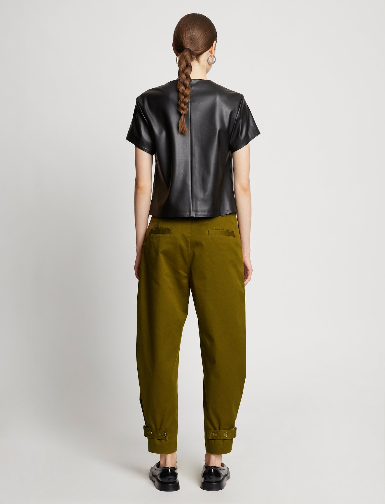 Cotton Twill Tapered Pants #2