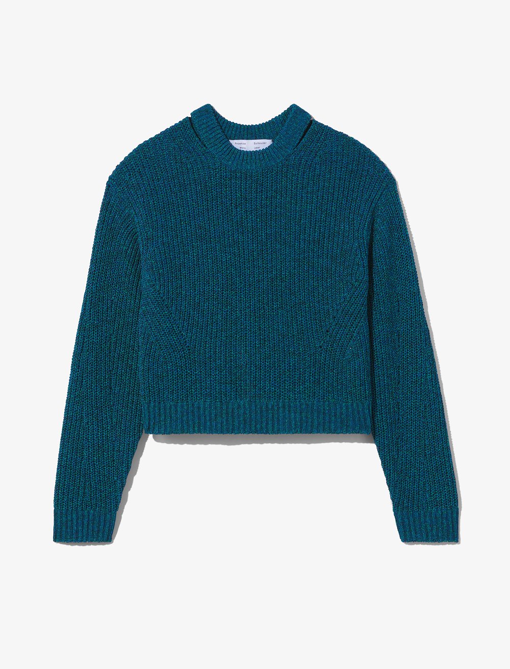 Novelty Remix Cut Out Sweater