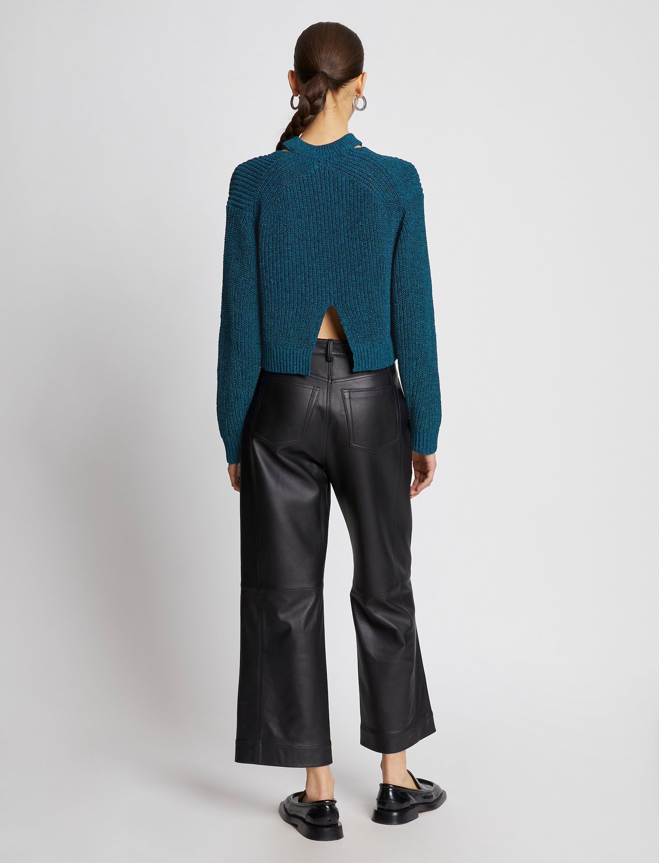 Novelty Remix Cut Out Sweater #3