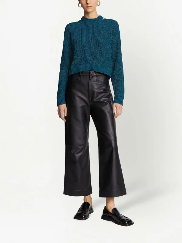 Proenza Schouler White Label 長袖セーター Proenza Schouler White Label Brynn Sweater in Knit Jacquard