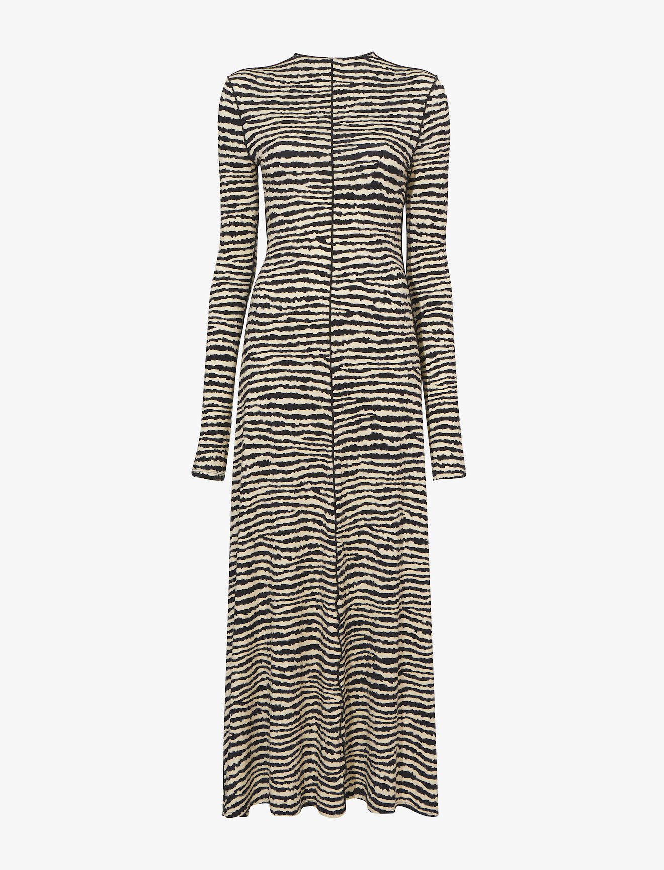 Zebra Jersey Dress #4