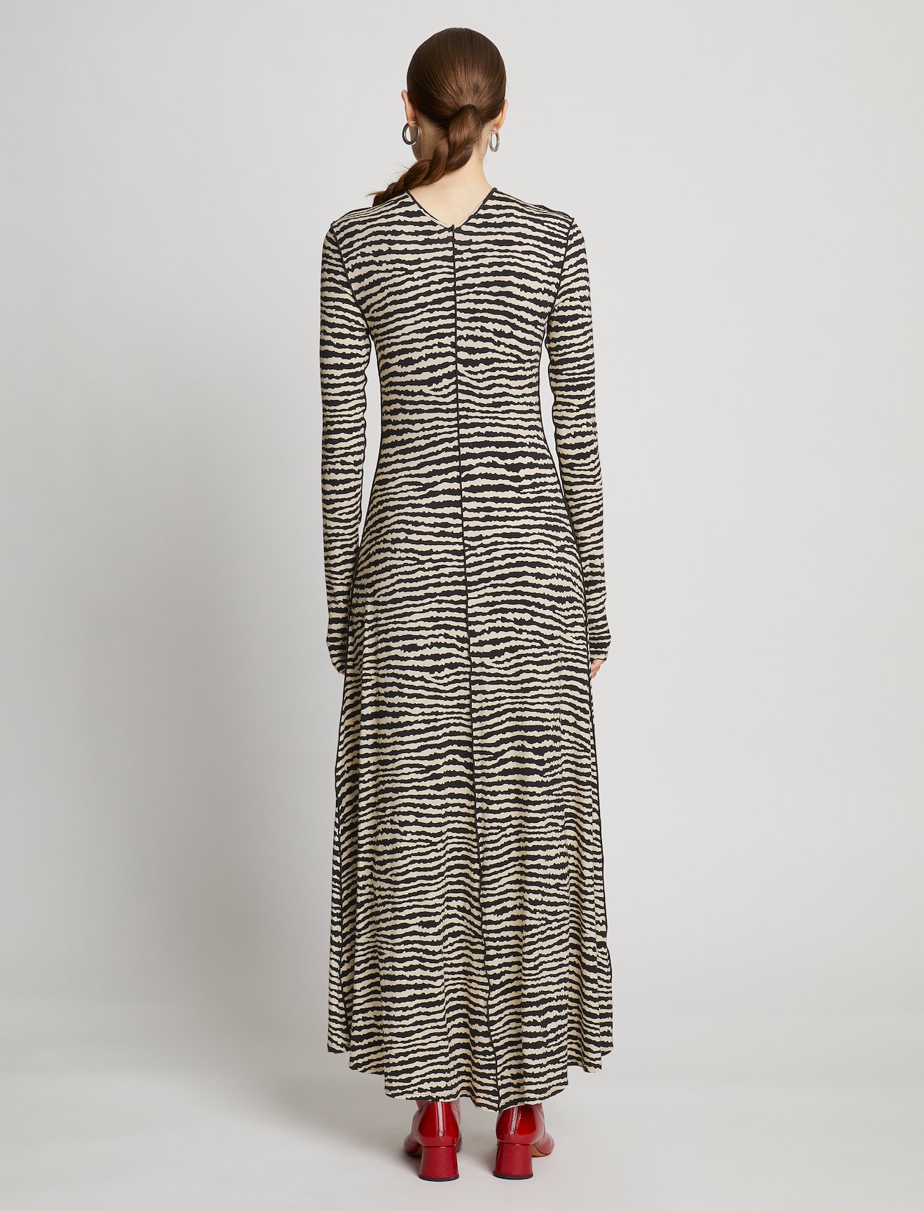 Zebra Jersey Dress #2