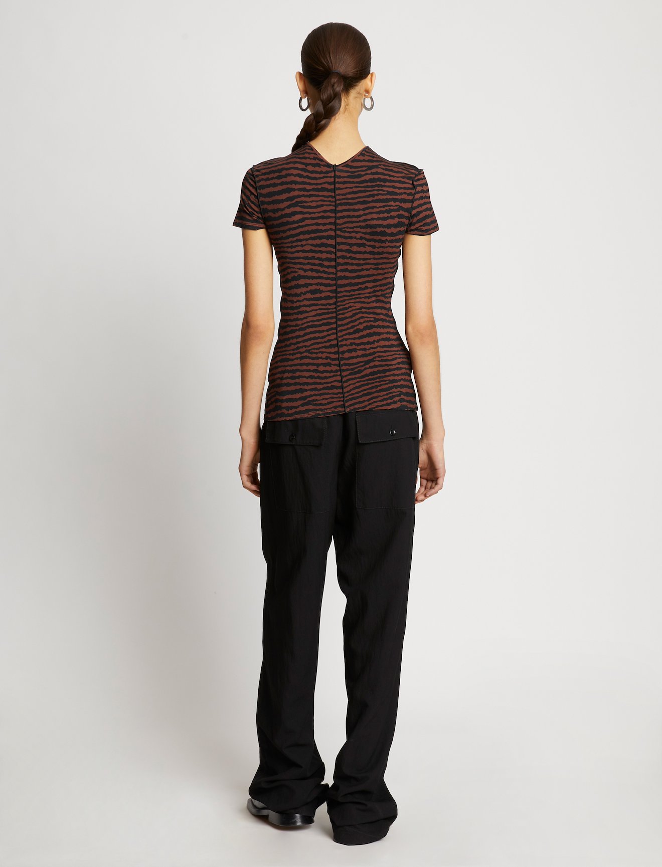 Zebra Jersey Top #3
