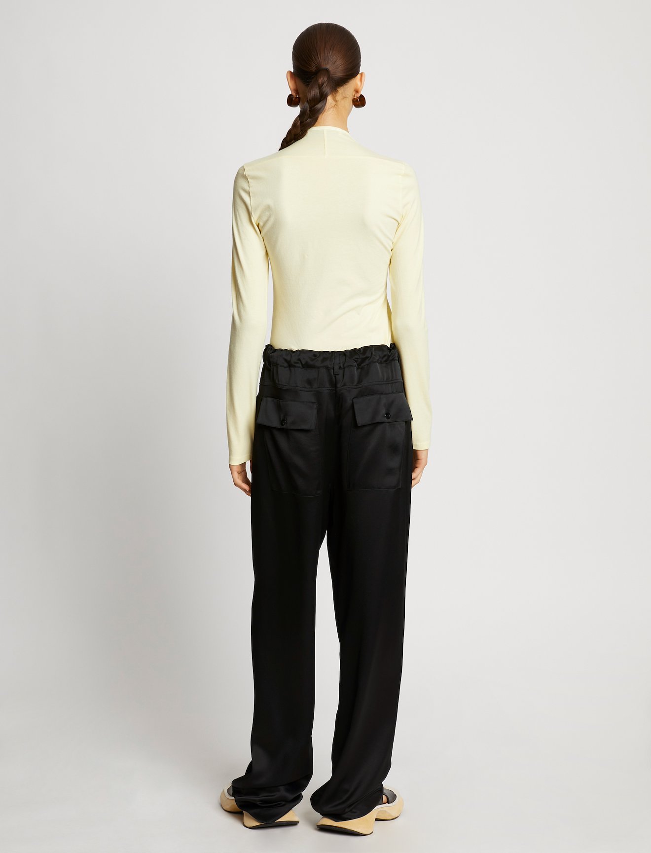Satin Slouchy Pant #2
