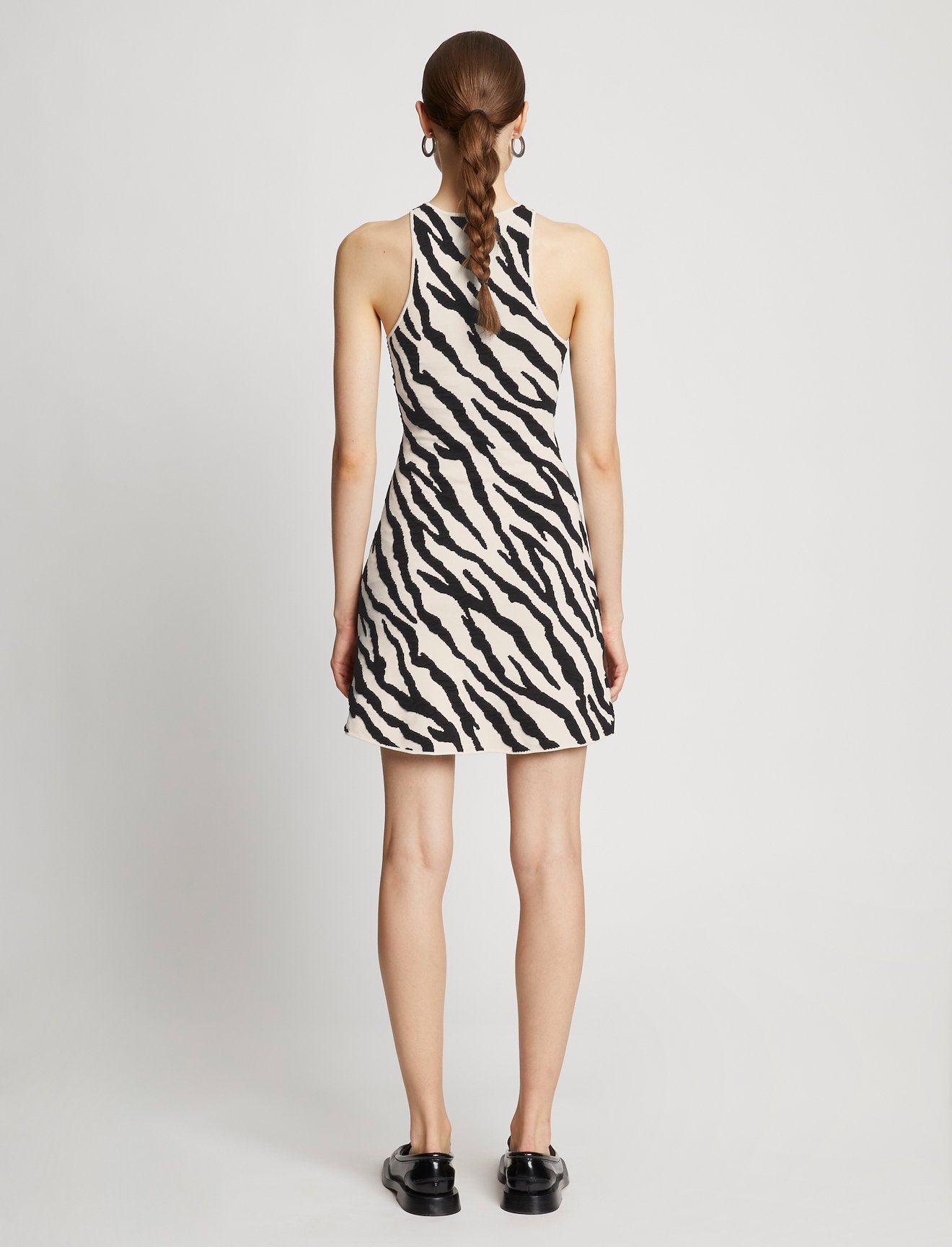 Zebra Stripe Knit Dress #2