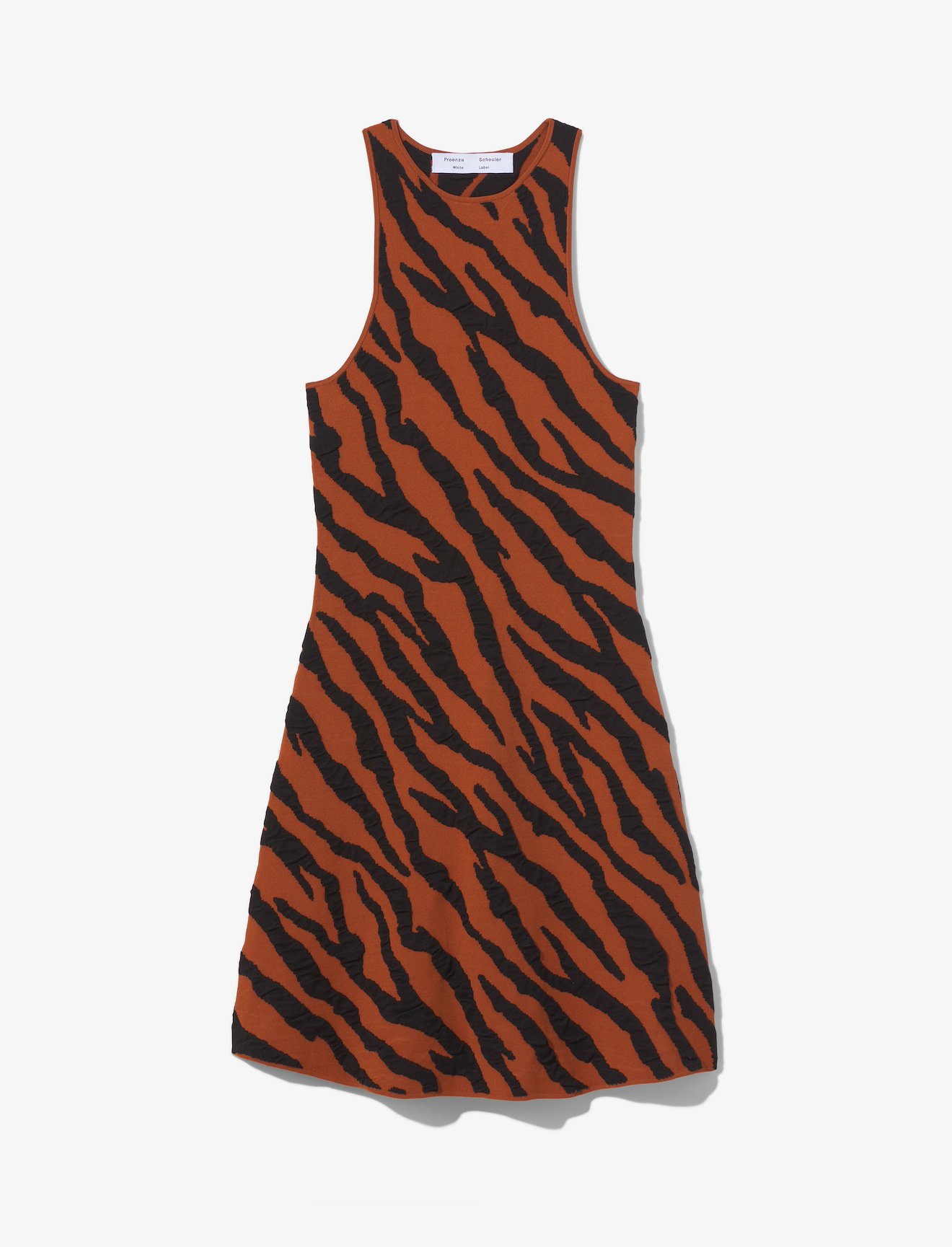 Zebra Stripe Knit Dress #4