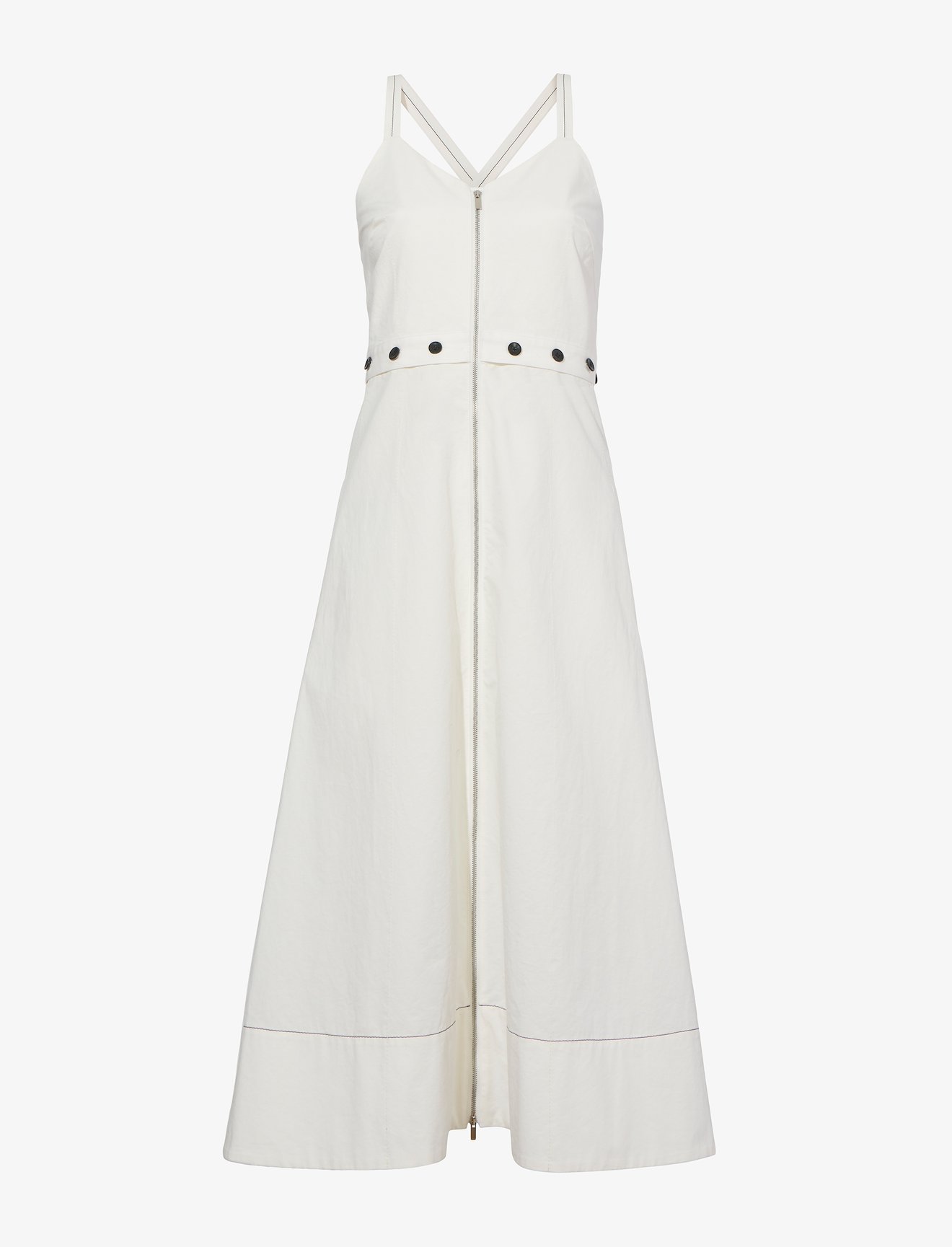 Cotton Linen Sleeveless Dress #4