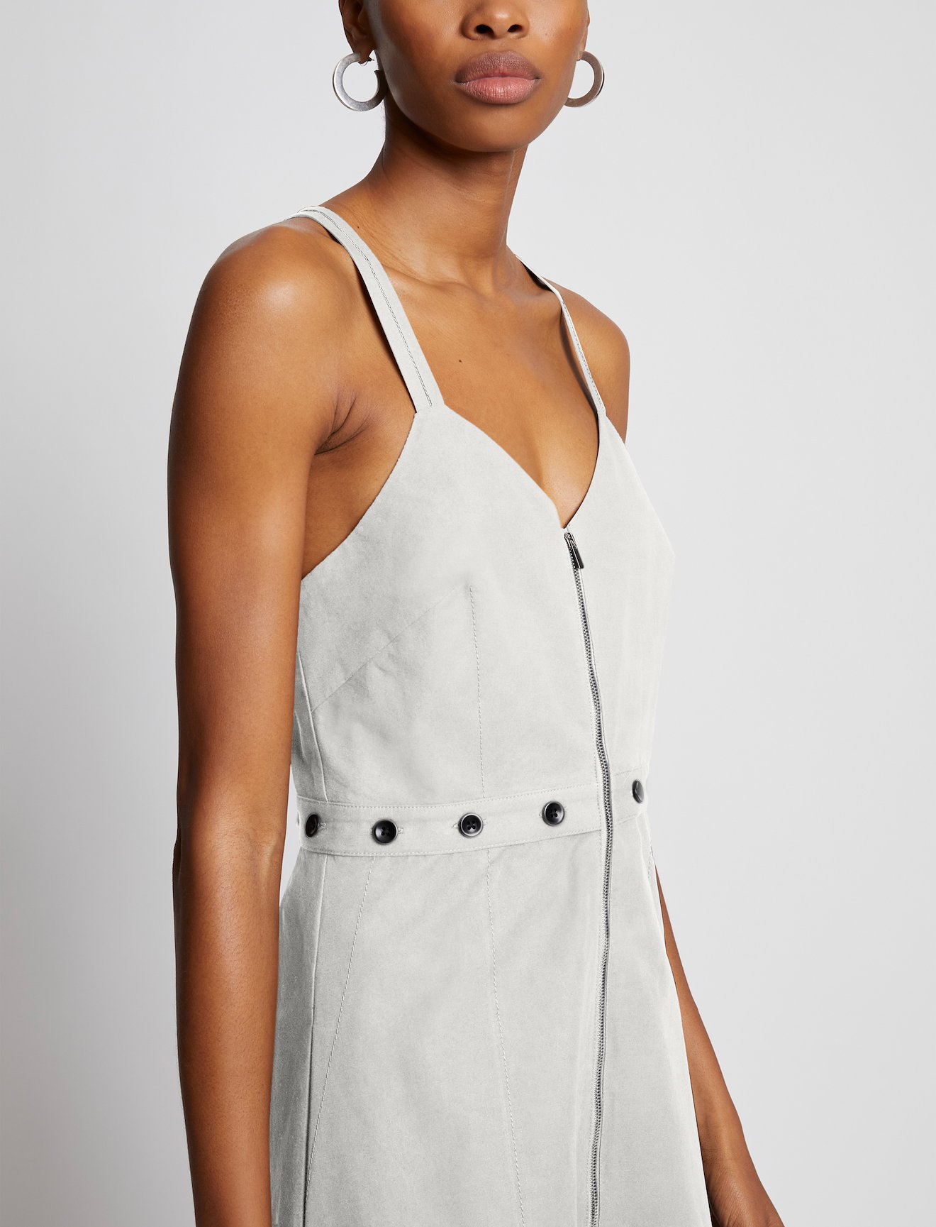 Cotton Linen Sleeveless Dress #3