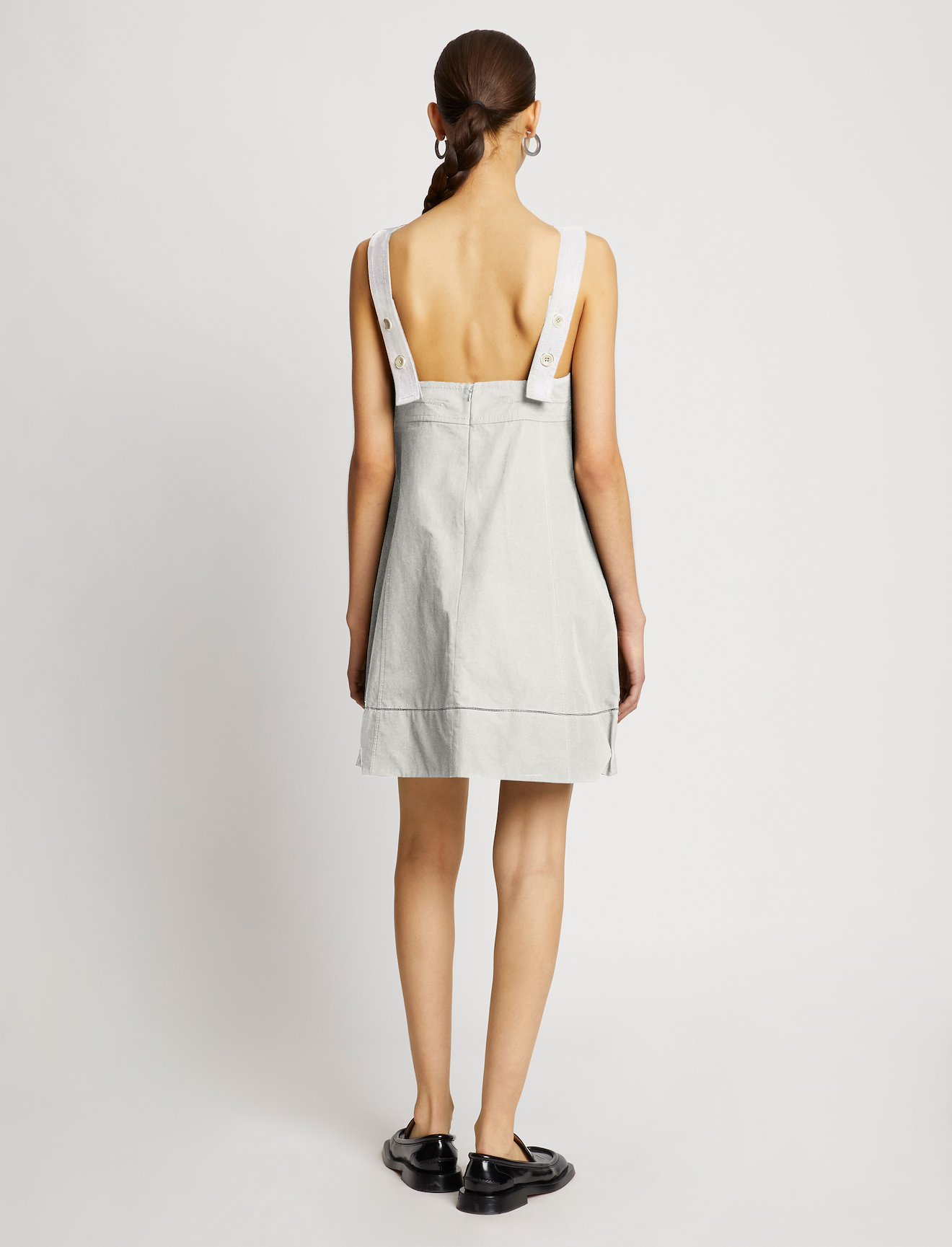 Cotton Linen Mini Dress #2