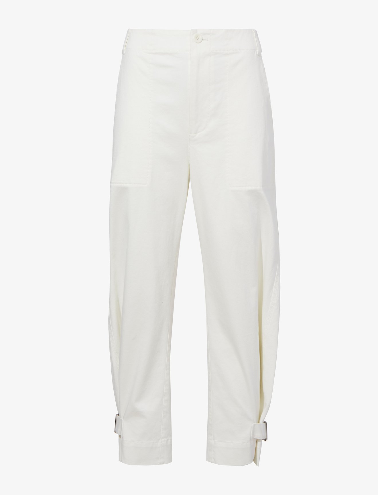 Cotton Twill Tapered Pants #4