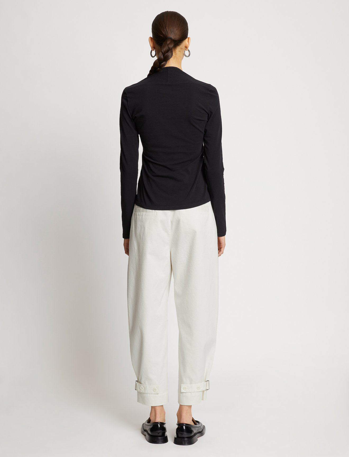 Cotton Twill Tapered Pants #2