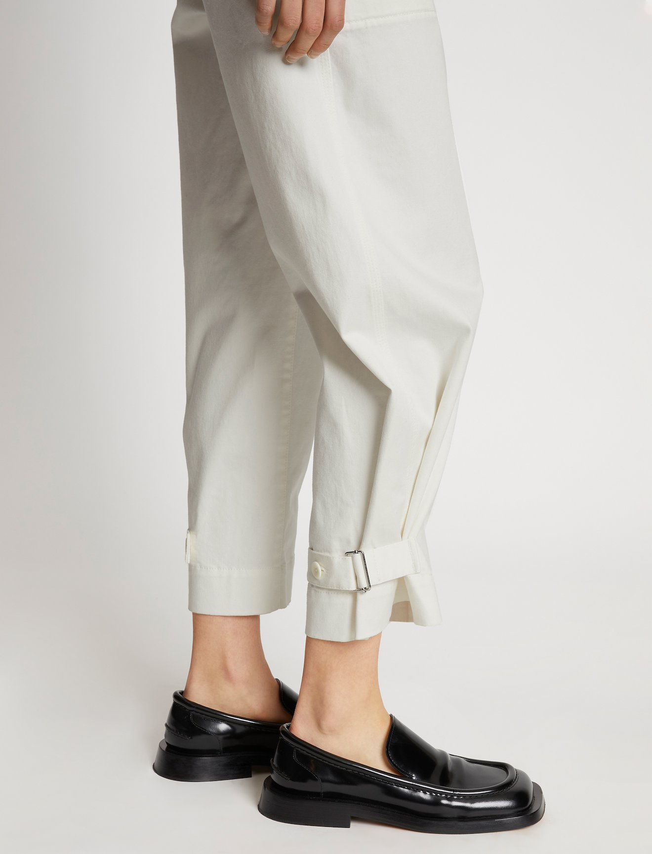 Cotton Twill Tapered Pants #3