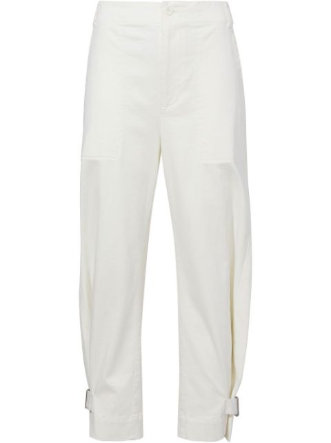 Proenza Schouler White Label cotton twill trousers Women