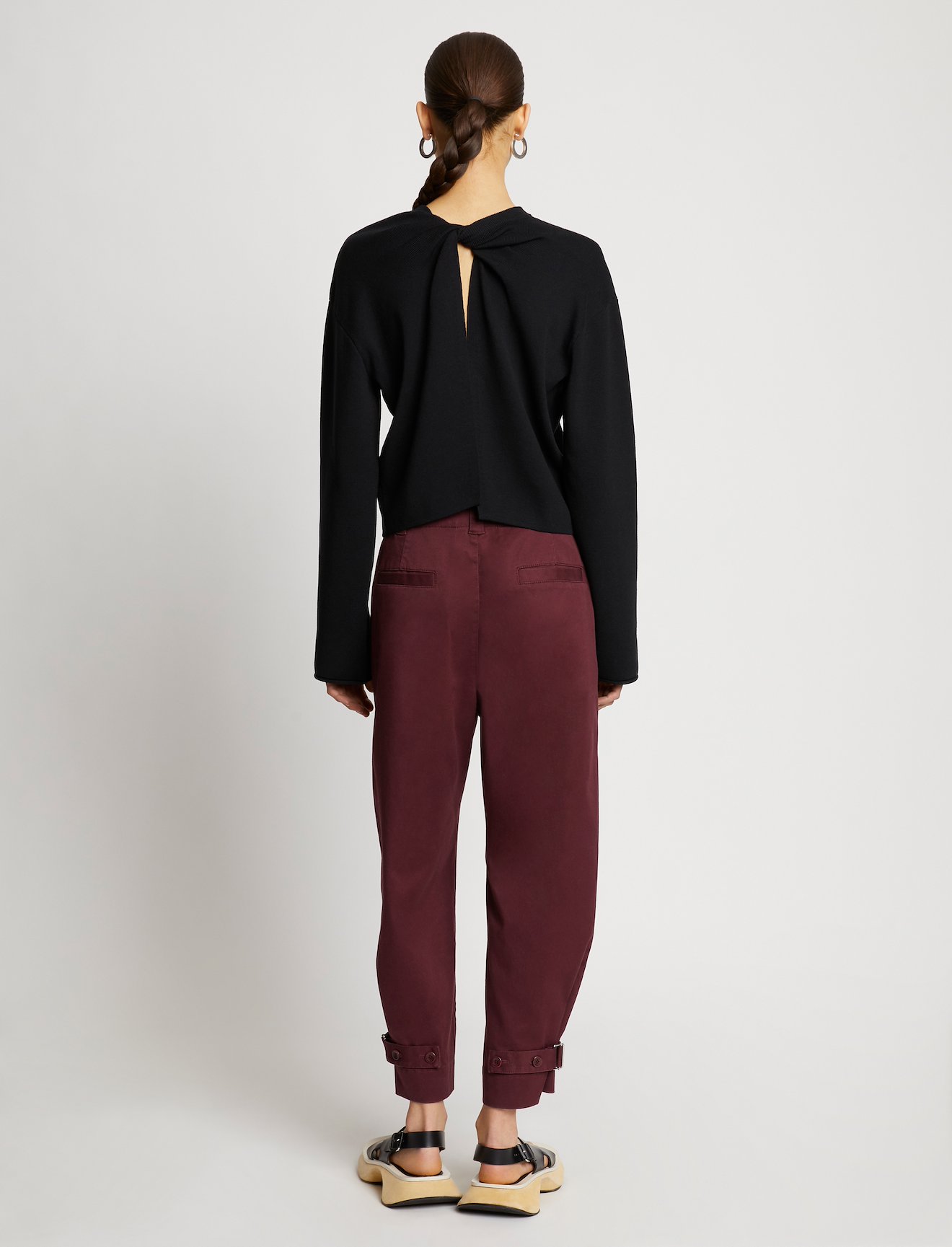 Cotton Twill Tapered Pants #2