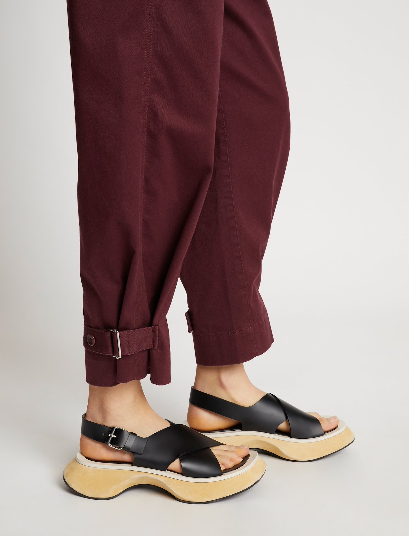 Cotton Twill Tapered Pants #3