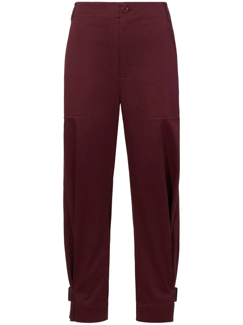 

Proenza Schouler White Label pantalones de sarga - Morado