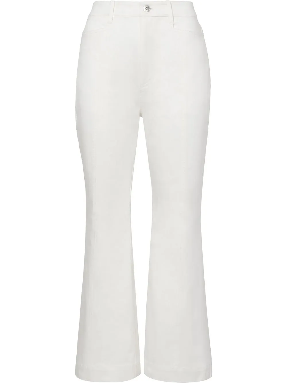 

Proenza Schouler White Label pantalones capri de sarga - Blanco