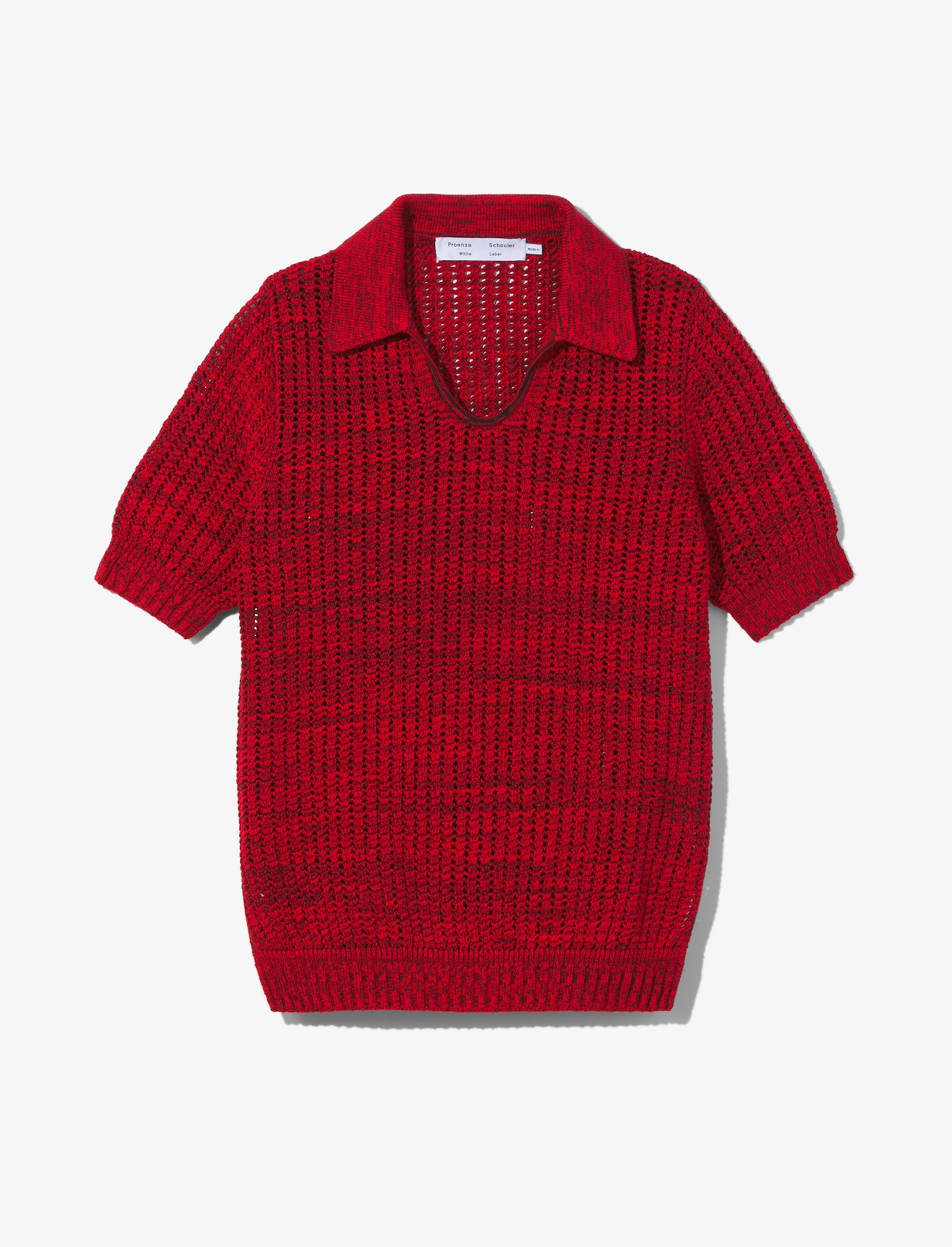 Cotton Silk Pique Polo Top #5