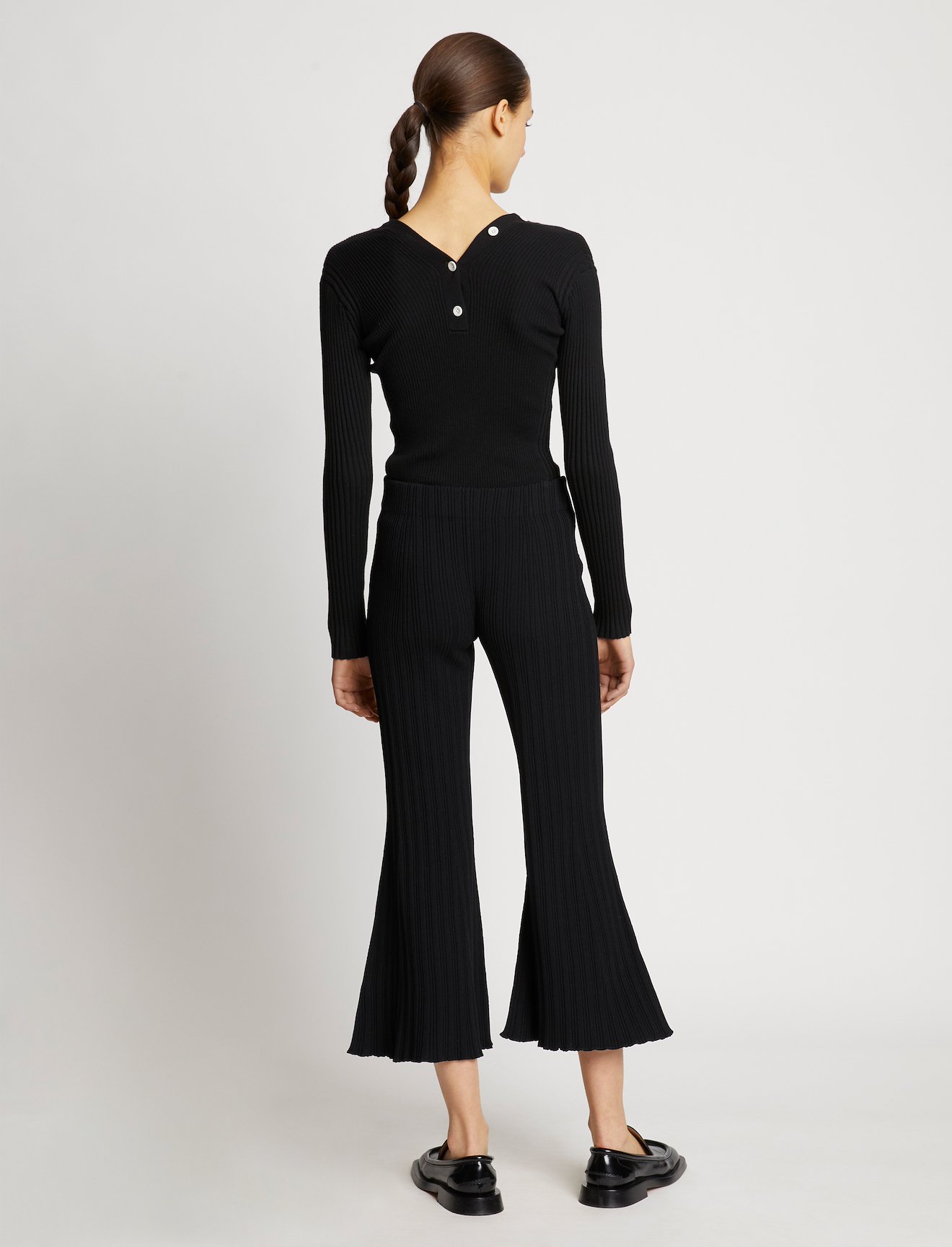 Rib Knit Pants #2