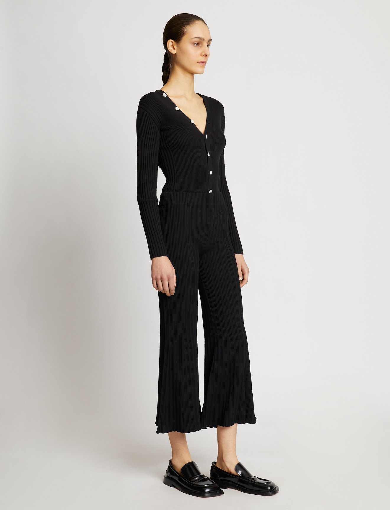Rib Knit Pants #1