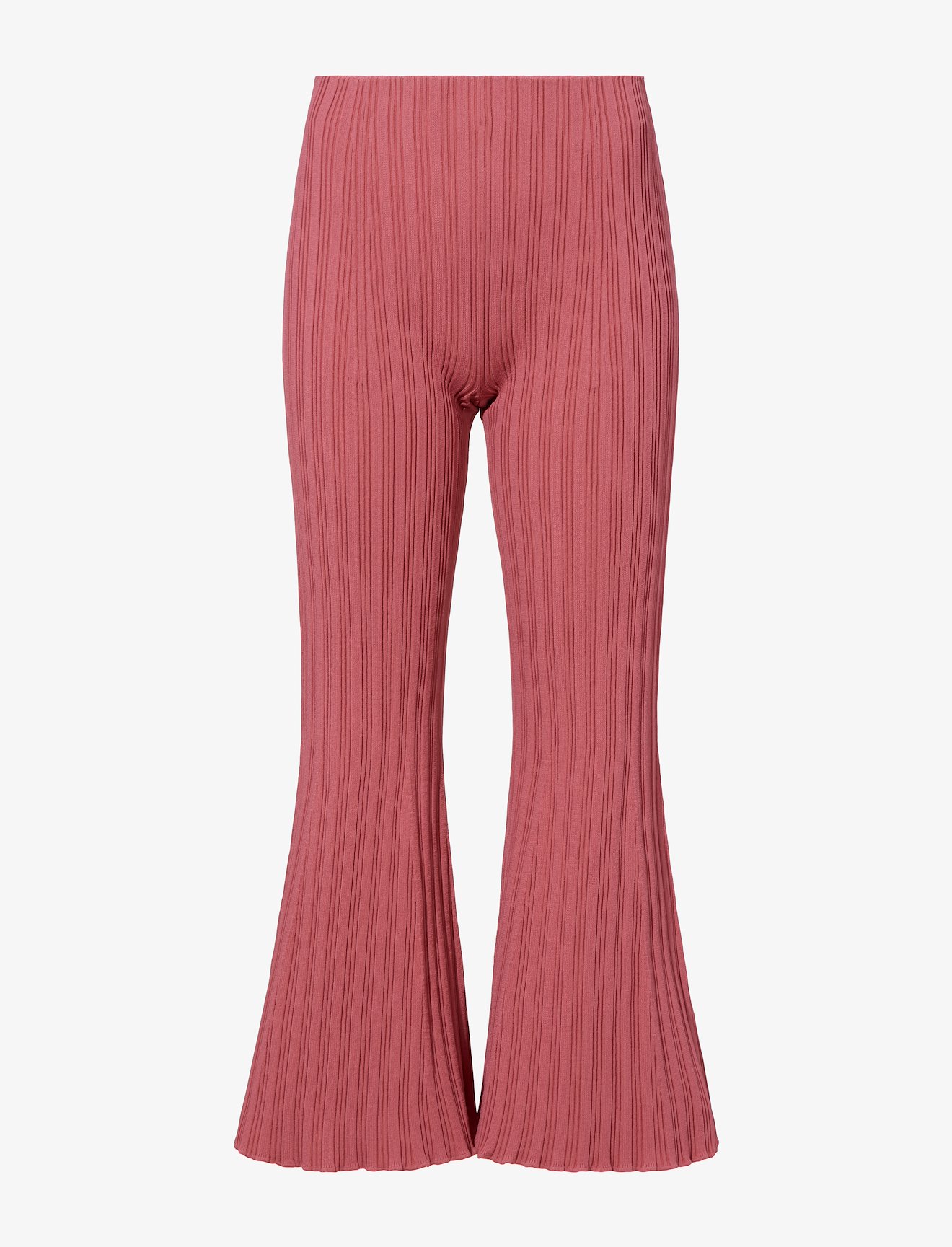 Rib Knit Pants #4