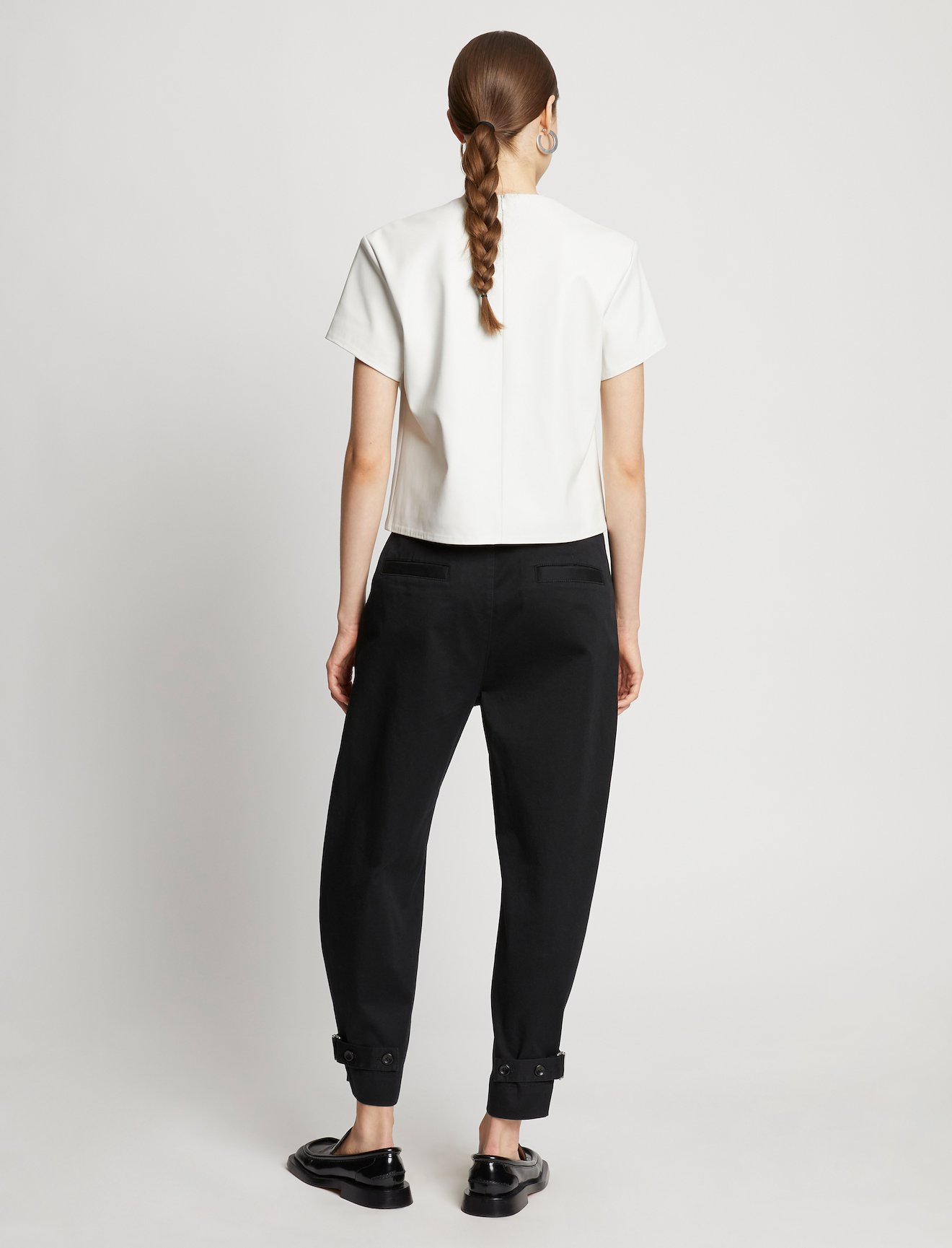 Cotton Twill Tapered Pants #2