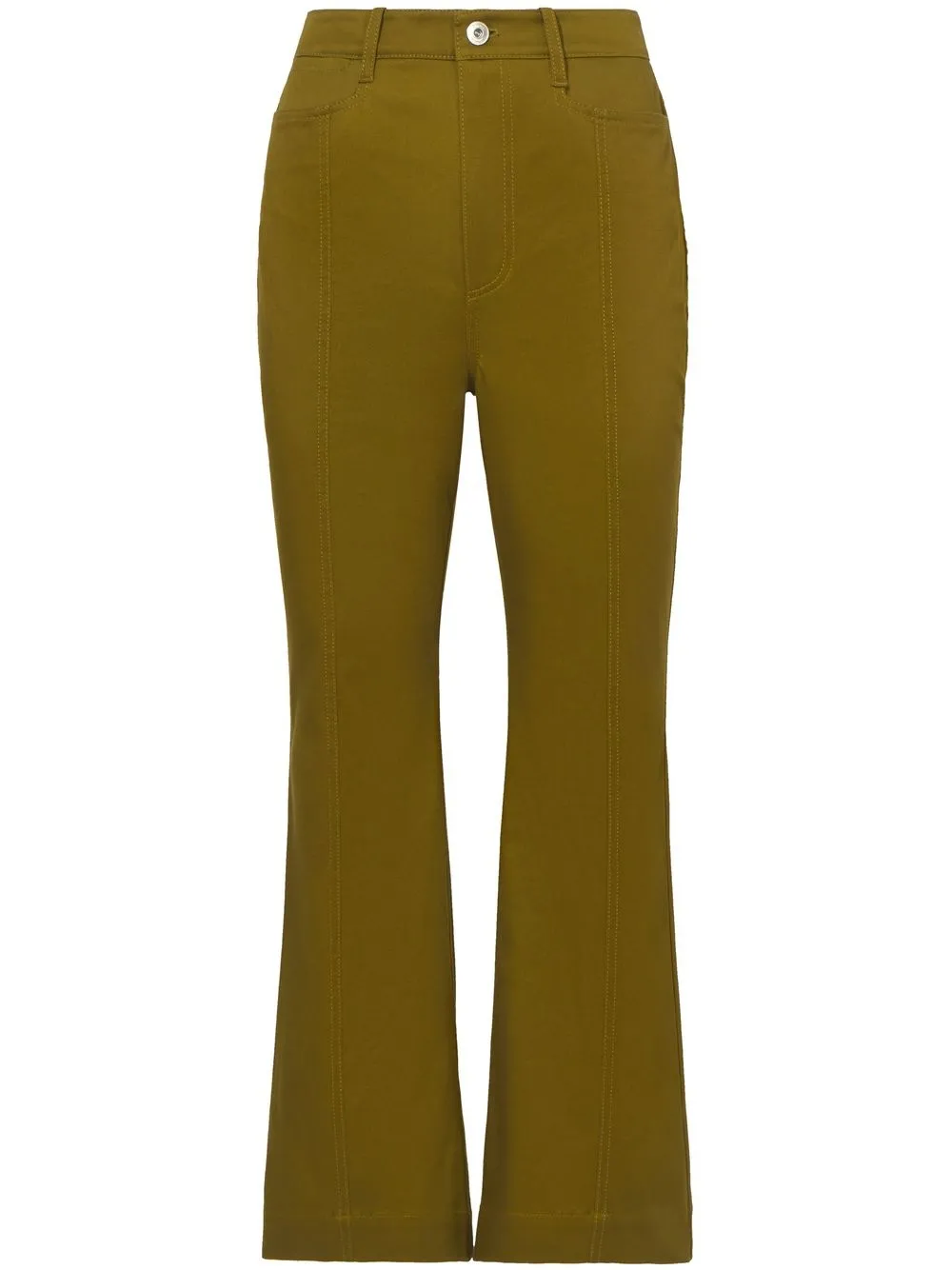 

Proenza Schouler White Label pantalones capri - Verde