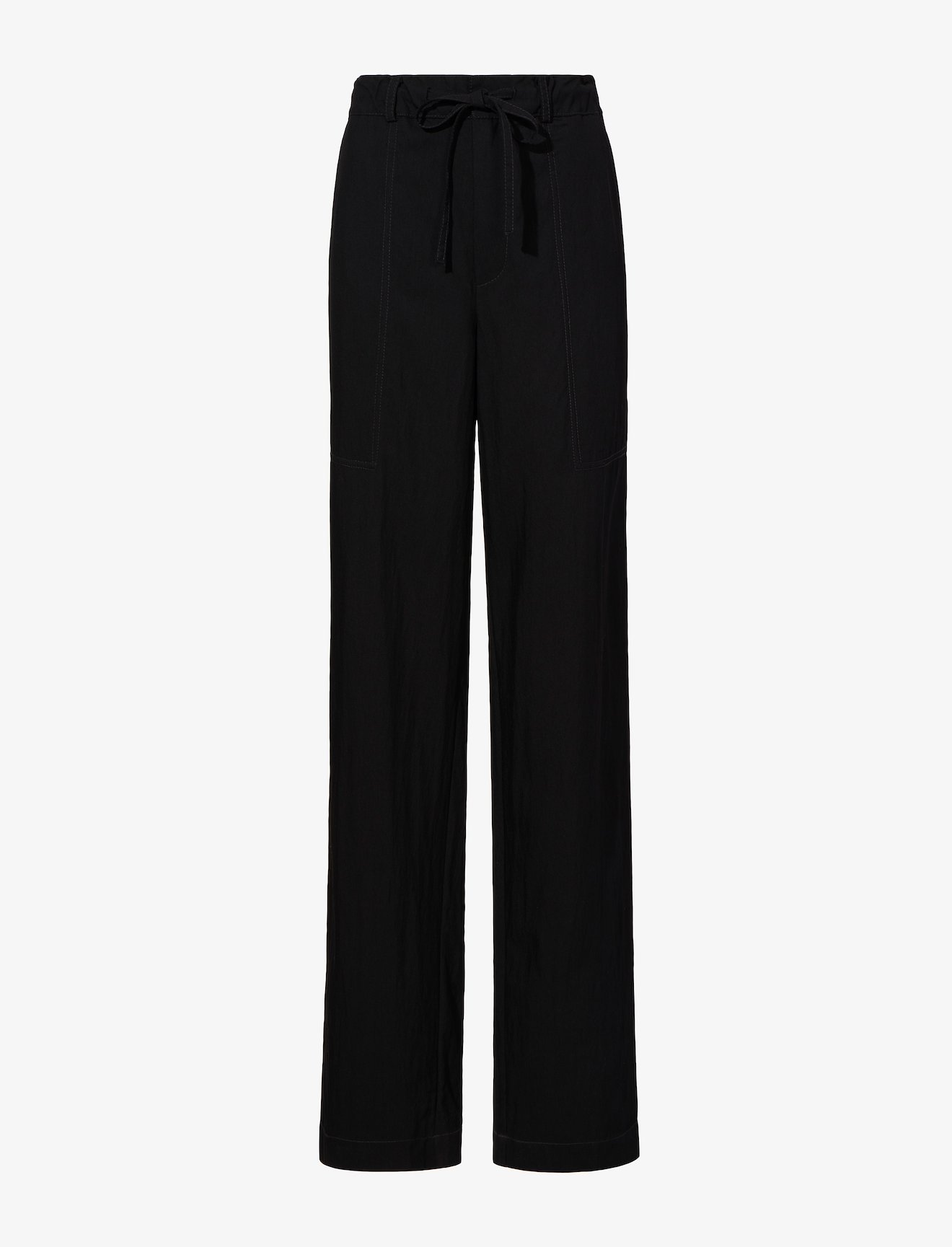 Drapey Suiting Drawstring Pants #4