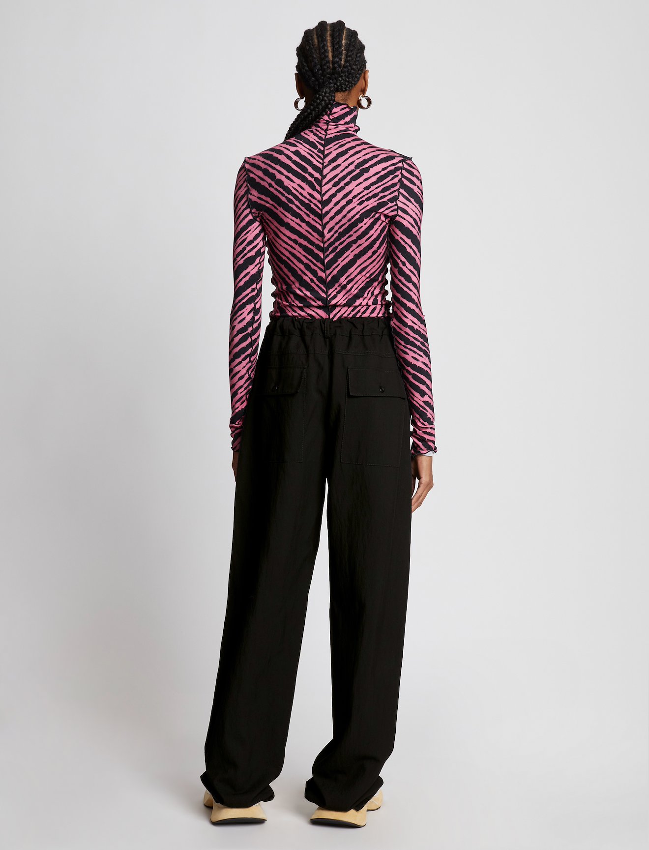 Drapey Suiting Drawstring Pants #2
