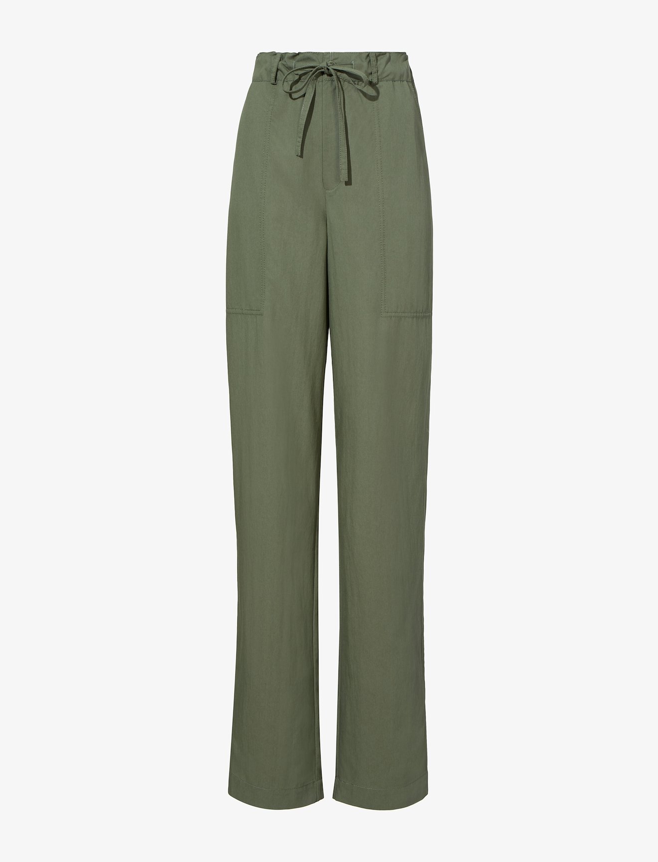Drapey Suiting Drawstring Pants #4