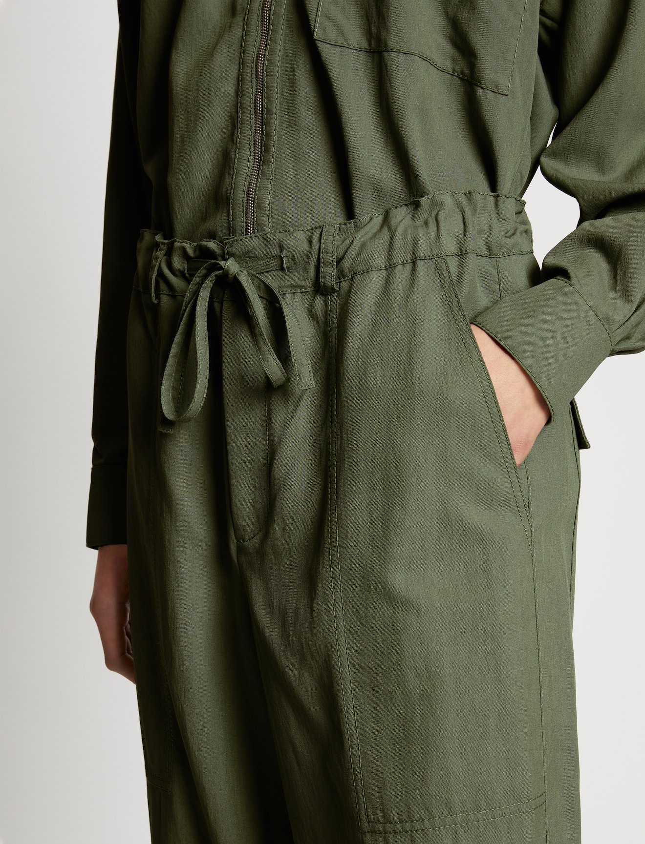Drapey Suiting Drawstring Pants #3