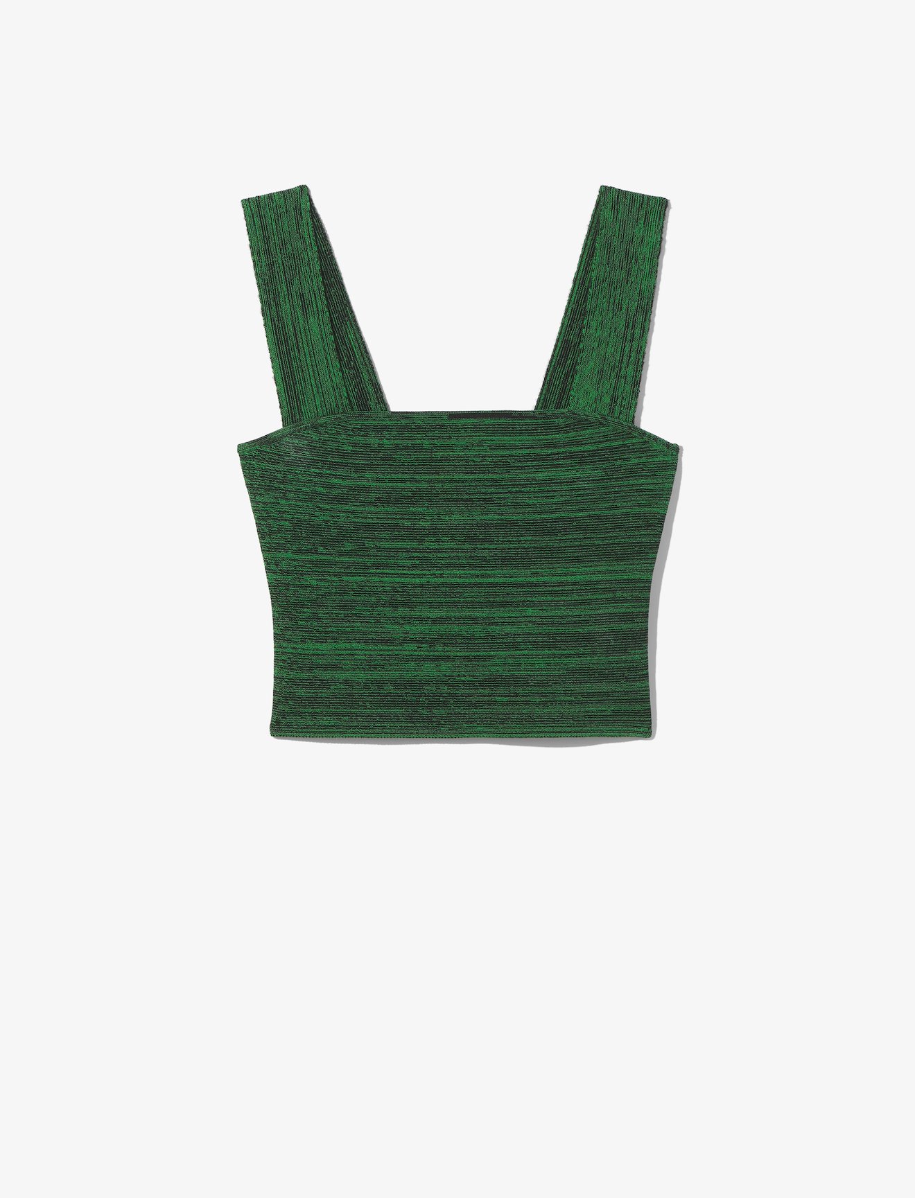 Melange Knit Bustier Top #5