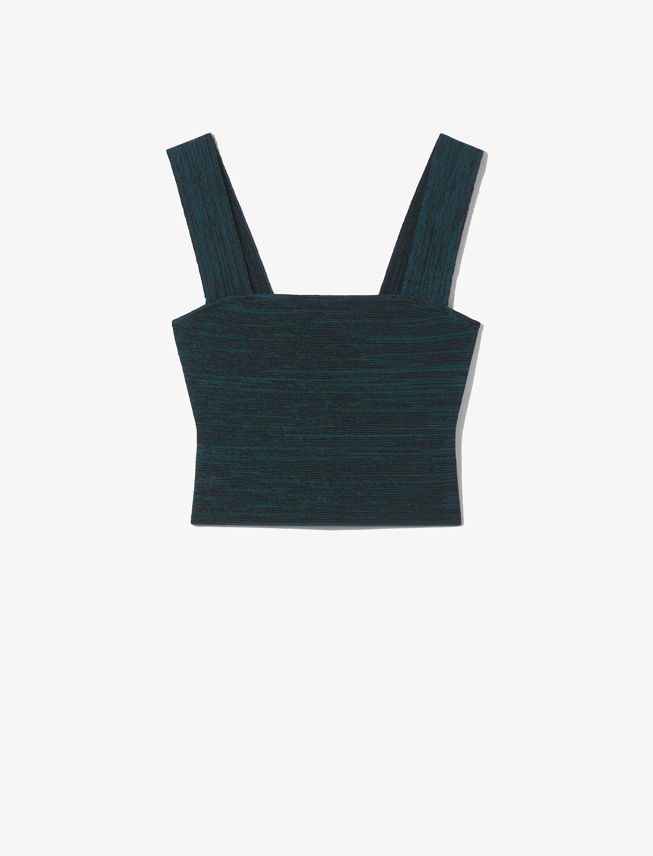 Melange Knit Bustier Top #5