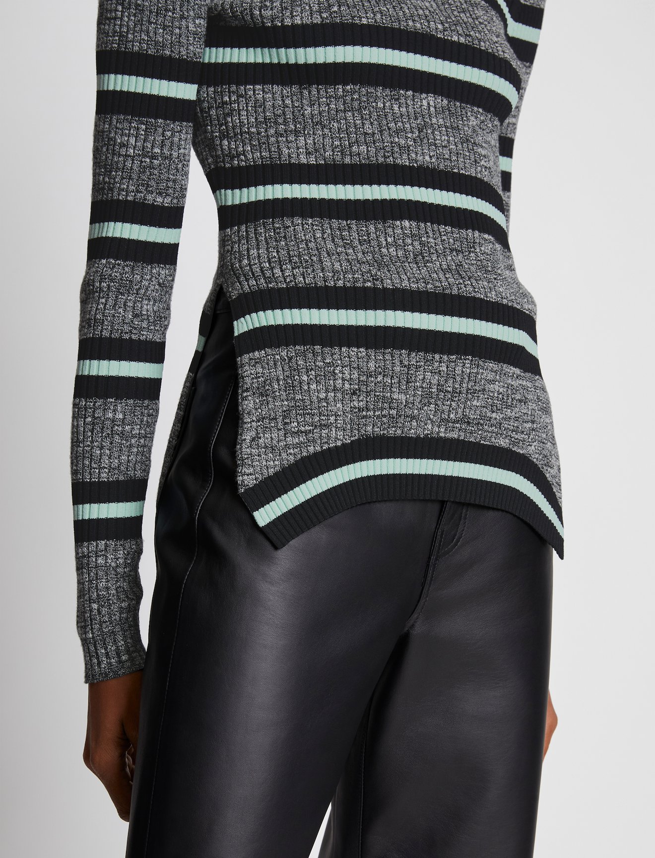 Marled Stripe Sweater #4
