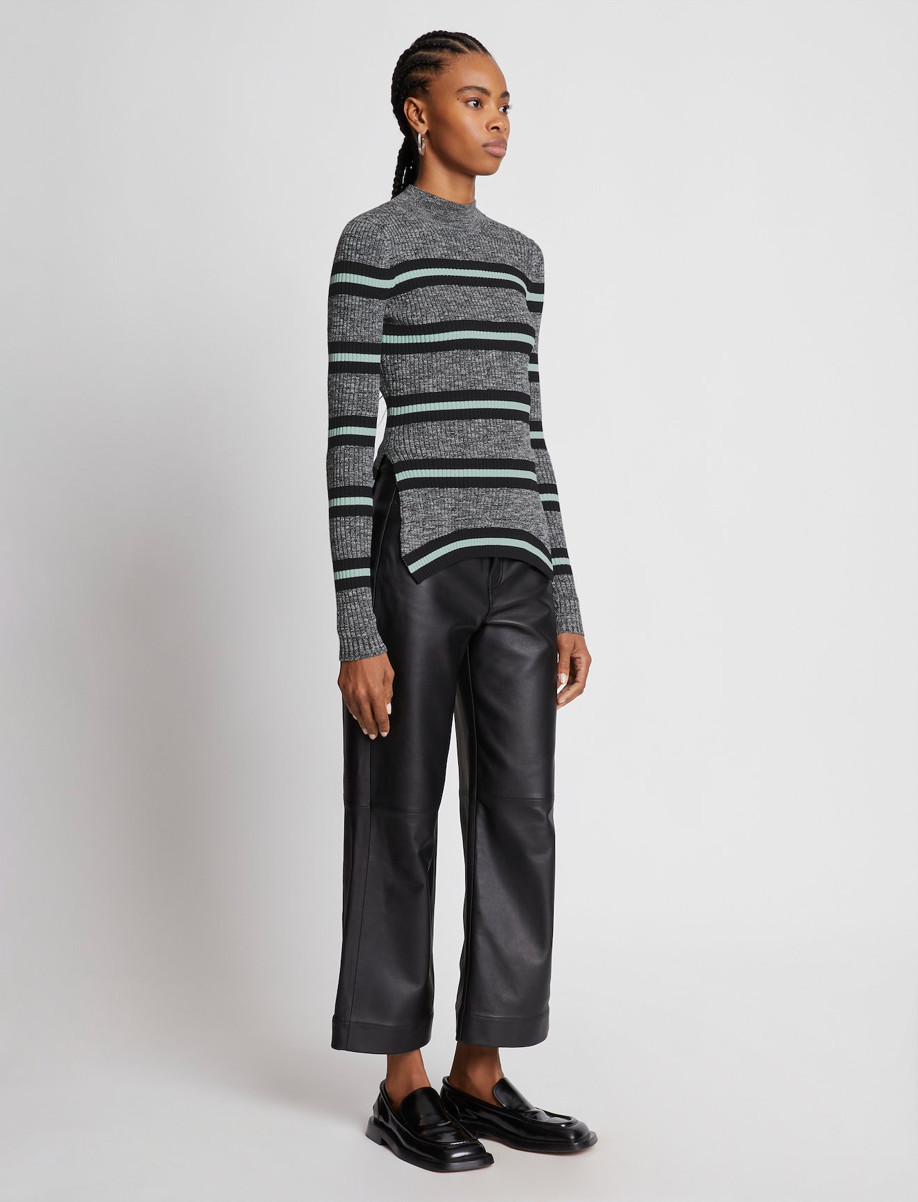 Marled Stripe Sweater #2