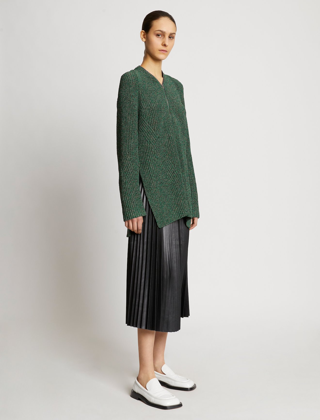 Novelty Remix Zip Sweater #2