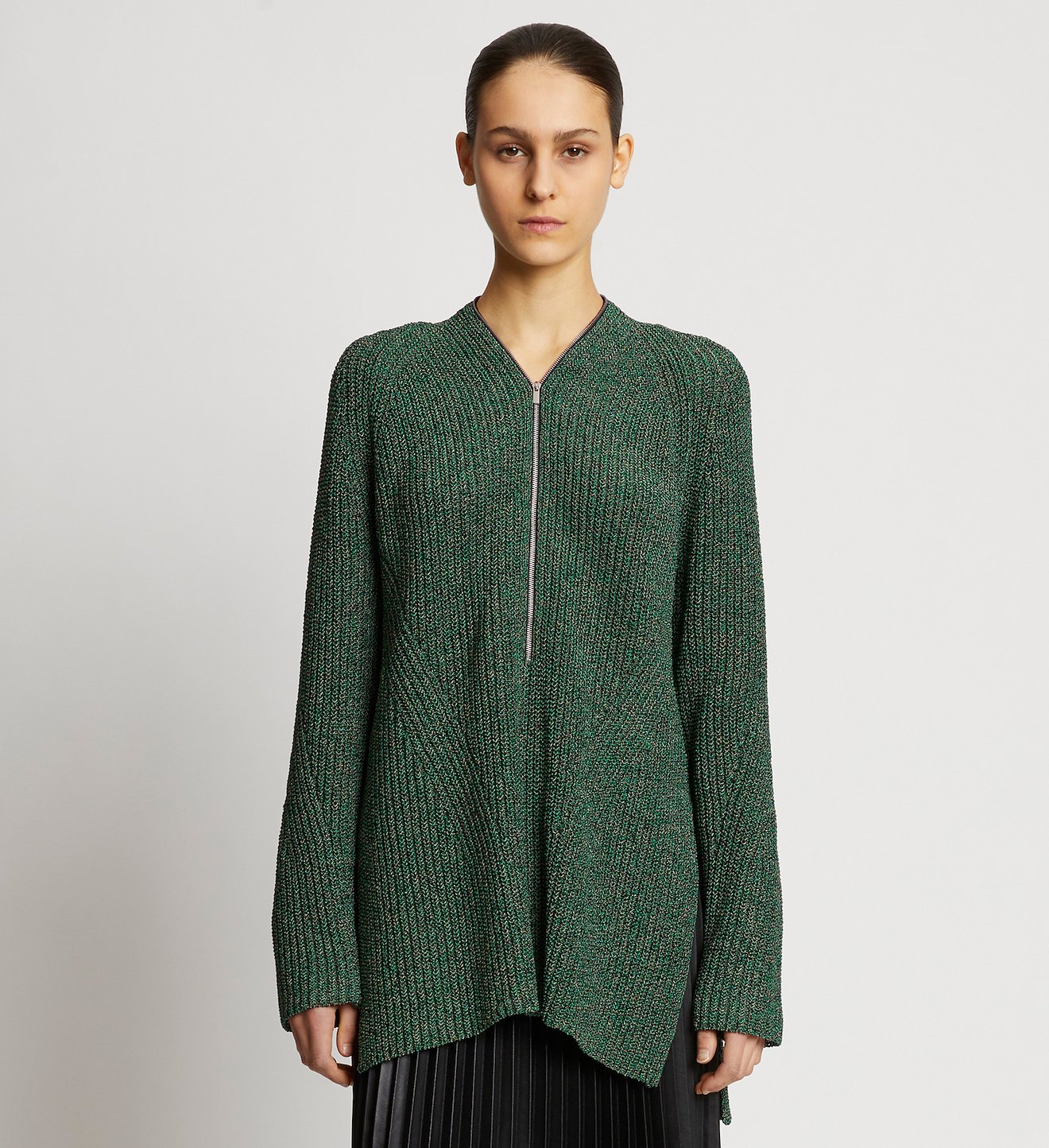 Novelty Remix Zip Sweater