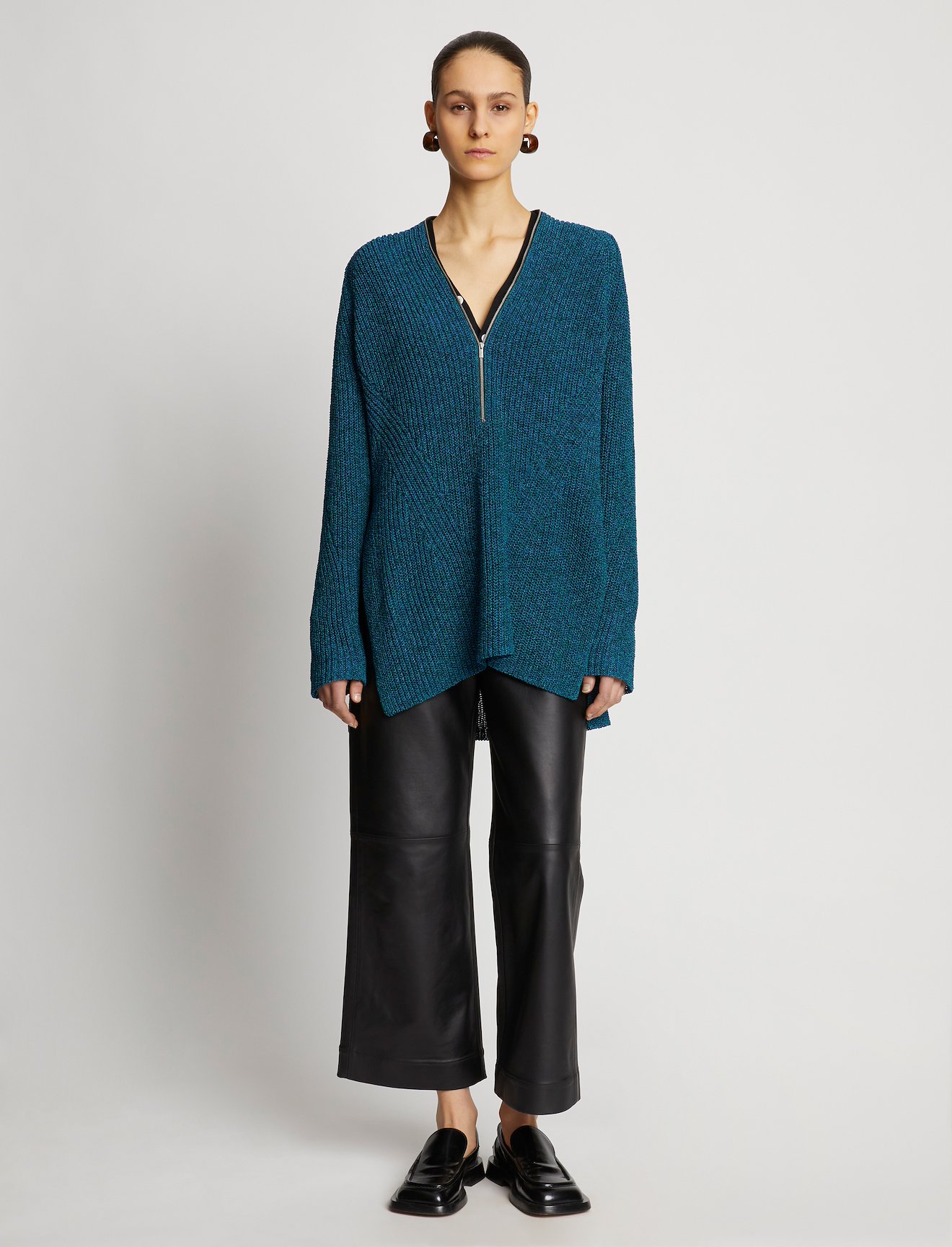 Novelty Remix Zip Sweater #1