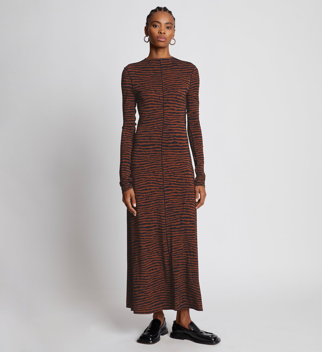 Zebra Jersey Dress