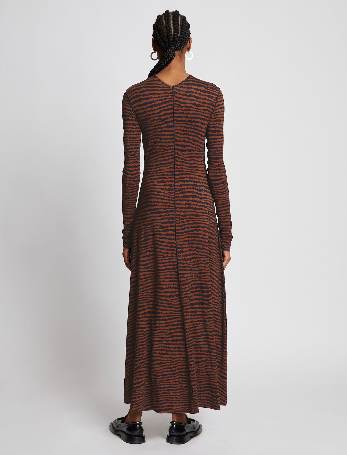 Zebra Jersey Dress #2