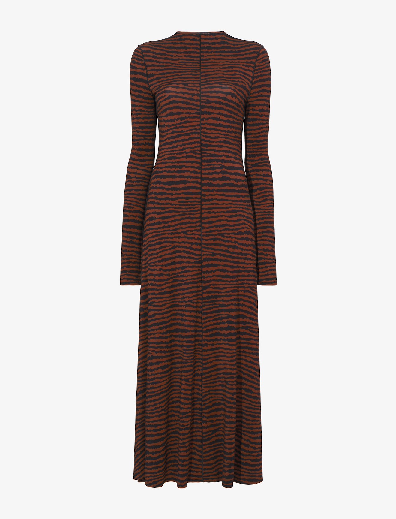 Zebra Jersey Dress #4