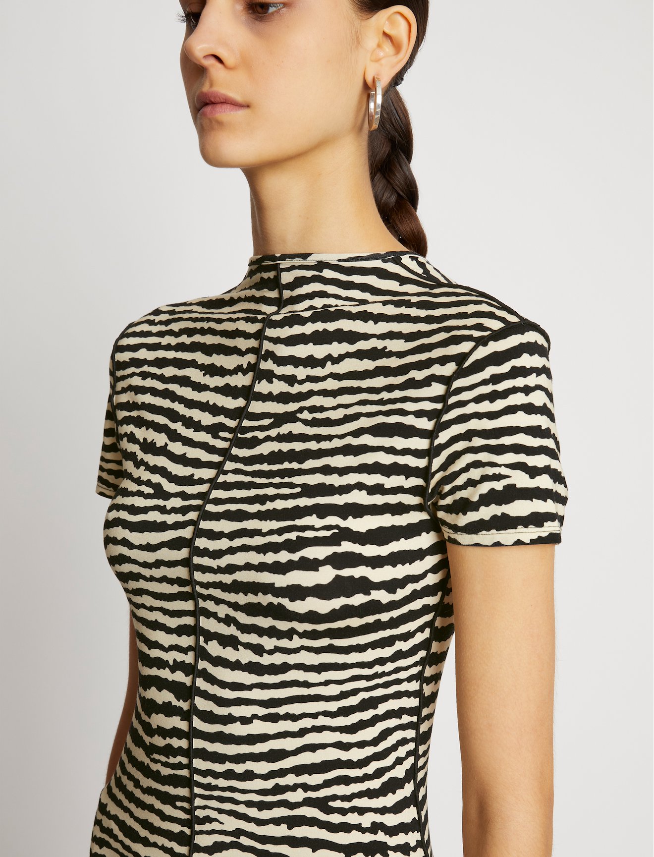 Zig Zag Jersey Top #4