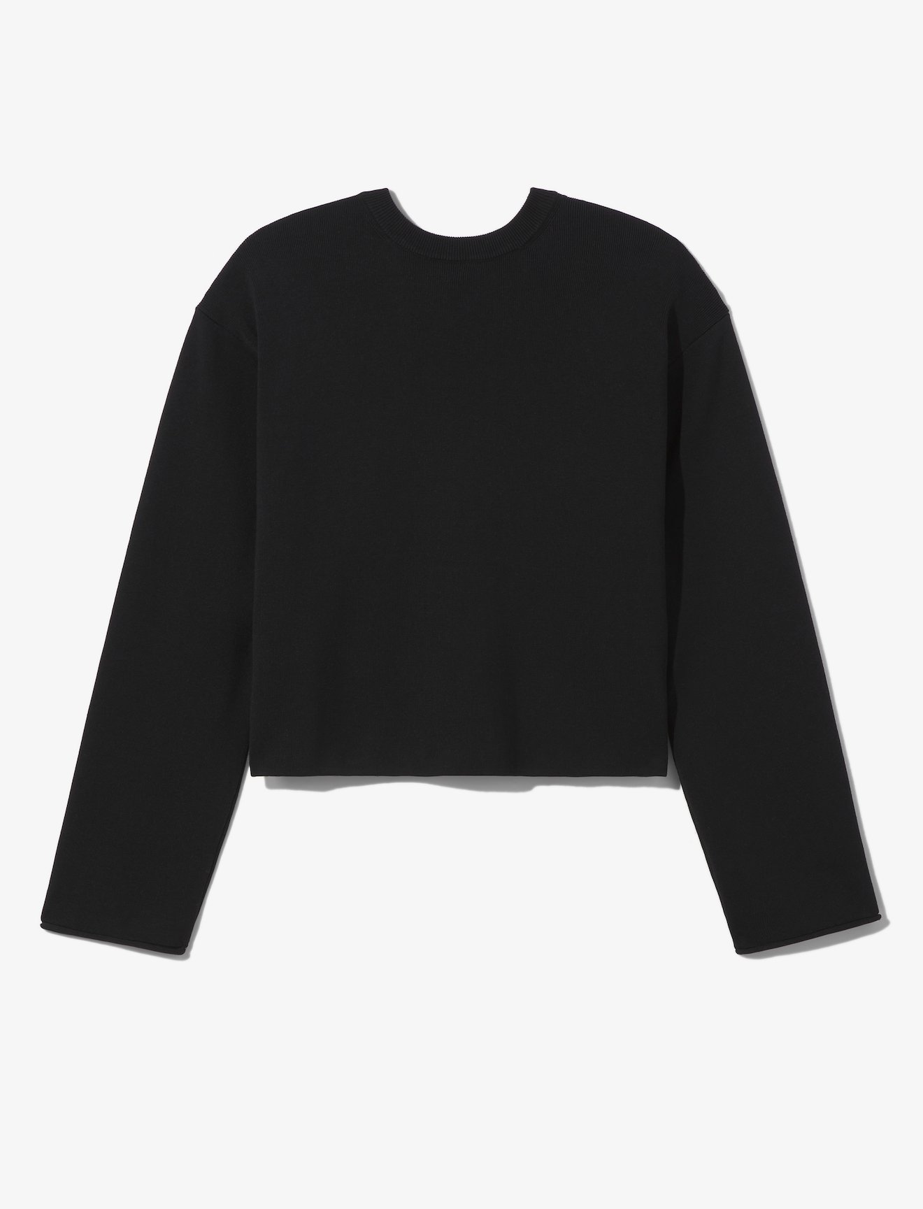 Twist Front Long Sleeve Sweater #5