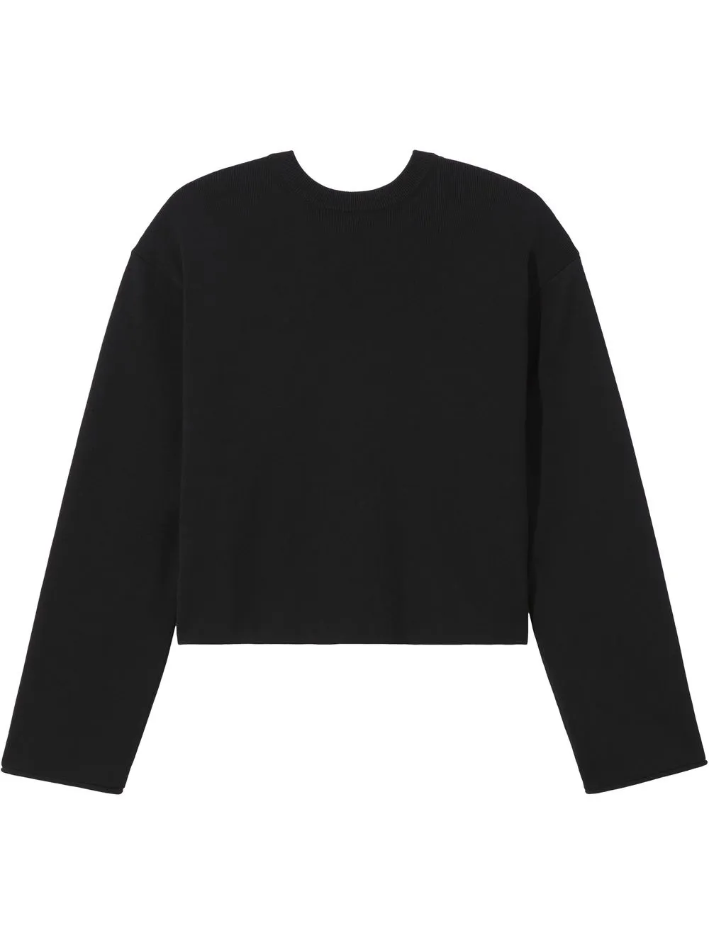 

Proenza Schouler White Label sudadera con cuello redondo - Negro