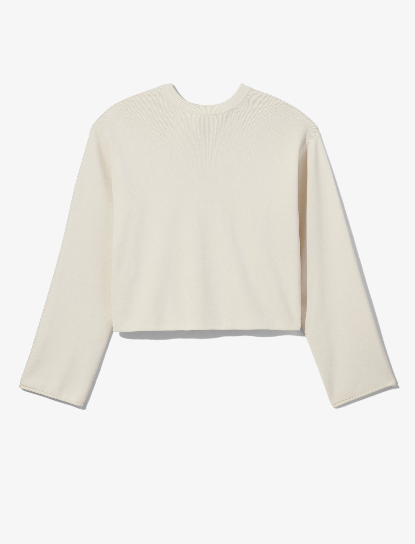 Twist Front Long Sleeve Sweater #5