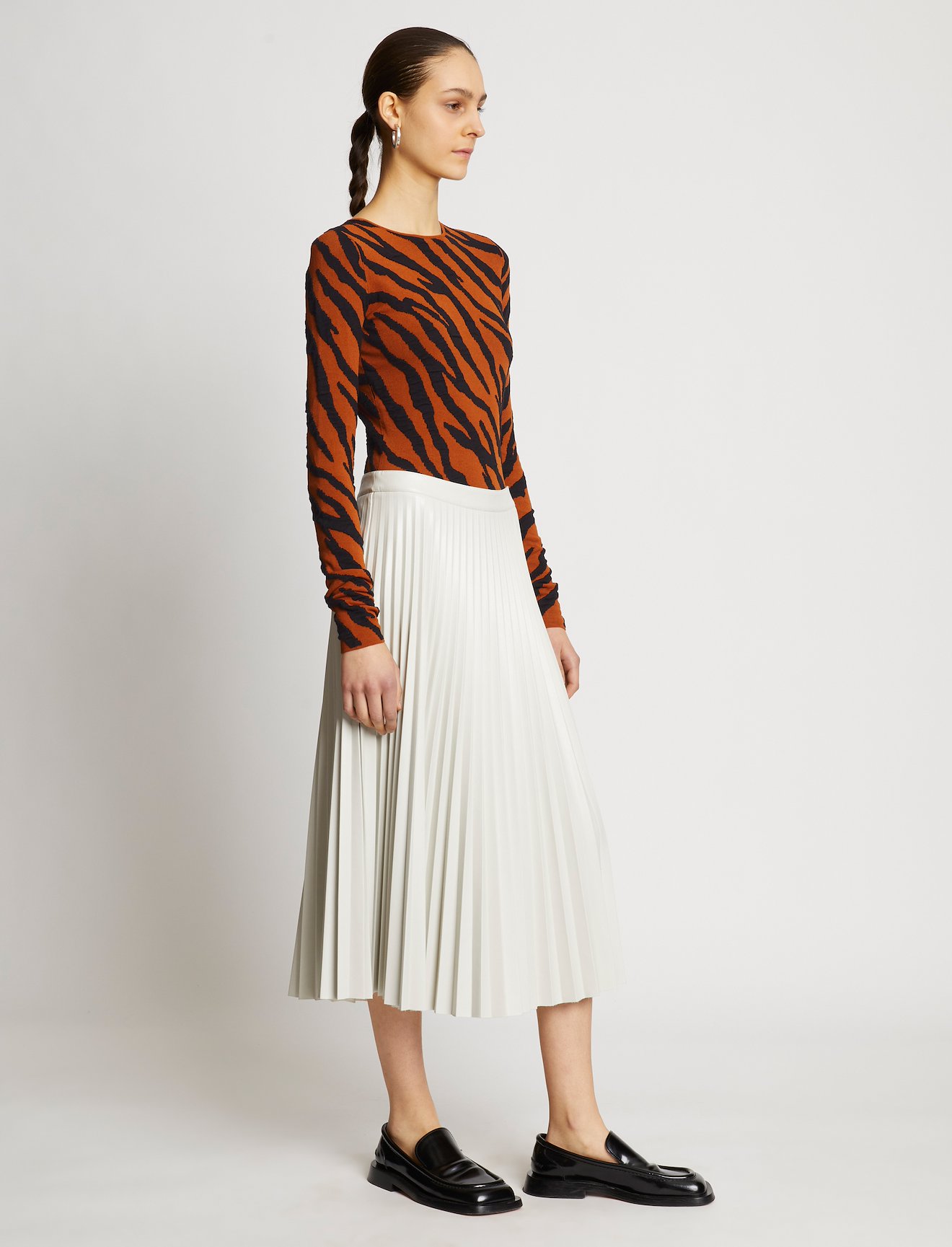 Zebra Stripe Knit Top #2